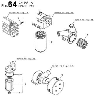 FIG 64. SPARE PARTS