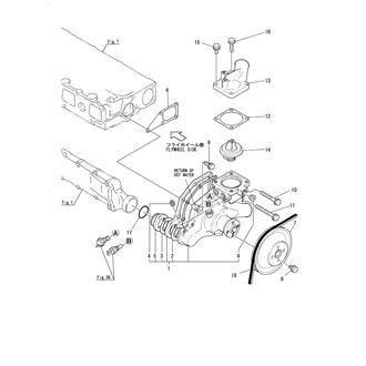 FIG 23. COOLING FRESH WATER PUMP