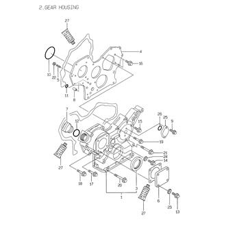 FIG 2. GEAR HOUSING