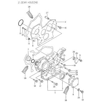 FIG 2. GEAR HOUSING