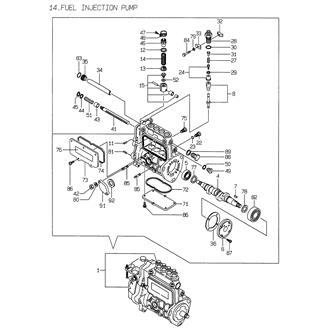 FIG 14. FUEL INJECTION PUMP