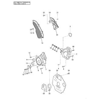 FIG 2. GEAR HOUSING(6LP-DT(Z)E(P)1)