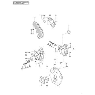 FIG 3. GEAR HOUSING(6LP-ST(Z)E(P)1)