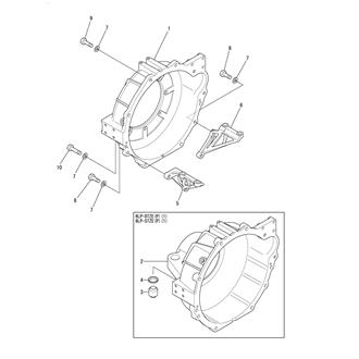 FIG 4. FLYWHEEL HOUSING