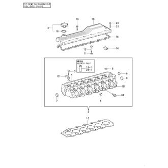 FIG 16. CYLINDER HEAD(6LP-DT(Z)E(P)1)