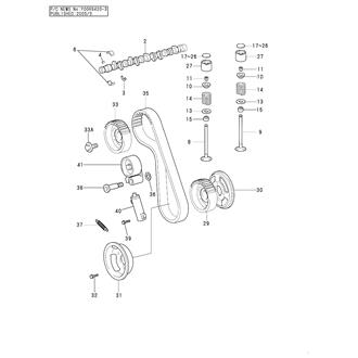 FIG 19. CAMSHAFT(6LP-DT(Z)E(P)1)