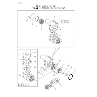 FIG 31. COOLING SEA WATER PUMP