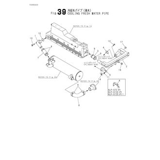 FIG 39. COOLING FRESH WATER PIPE