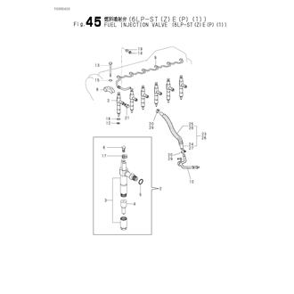 FIG 45. FUEL INJECTION VALVE (6LP-ST(Z)E(P)1)