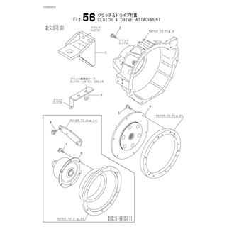 FIG 56. CLUTCH & DRIVE ATTACHMENT