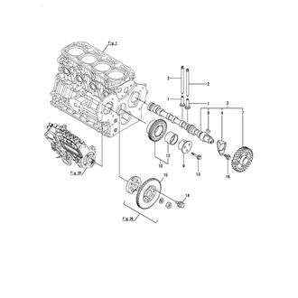 FIG 11. CAMSHAFT & DRIVING GEAR