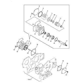 FIG 17. COOLING SEA WATER PUMP(OPTIONAL)