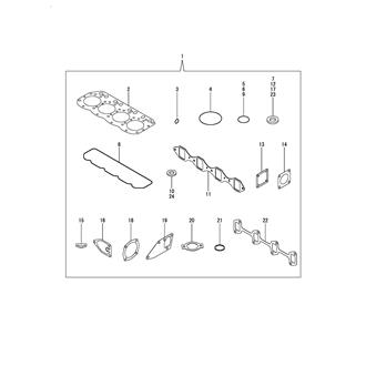 FIG 45. GASKET SET(OPTIONAL)