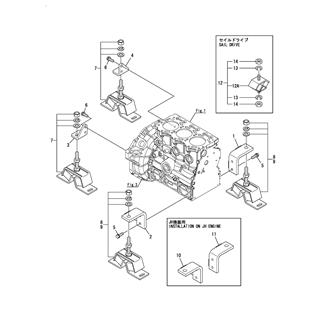 FIG 4. MOUNTING FOOT