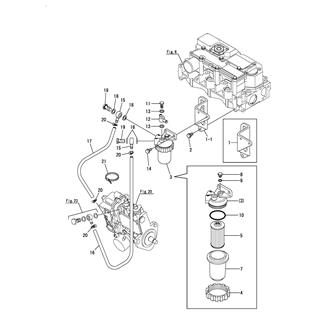 FIG 24. FUEL PIPE & FUEL FILTER