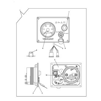 FIG 34. INSTRUMENT PANEL(B-TYPE)(OPTIONAL)