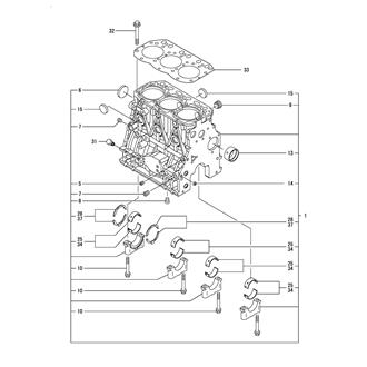 FIG 1. CYLINDER BLOCK