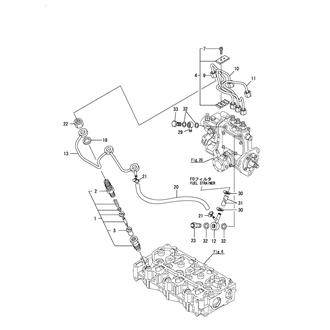 FIG 23. FUEL INJECTION VALVE & FUEL INJECTION PIPE