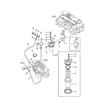 FIG 24. FUEL PIPE & FUEL FILTER