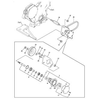 FIG 43. (13A)COOLING PUMP(SEA WATER)(FROM E/#E13046)