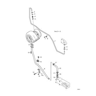 FIG 26. LUBRICATION,A-COOLED TURBO(LH)