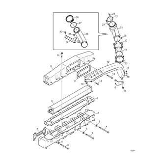 FIG 33. INTAKE MANIFOLD(E-6512436)