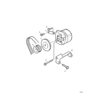 FIG 86. ALTERNATOR, MOUNTING