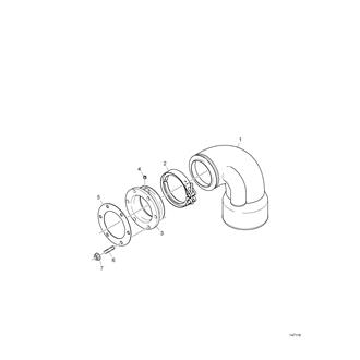 FIG 93. MIXING ELBOW, EXHAUST(OPTION)