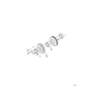 FIG 48. POWER TAKE-OFF (EXTRA PULLEY)