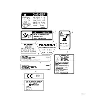 FIG 59. LABELS, DECALS