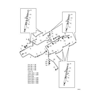 FIG 77. BLEED PIPE(E6510613-6513510)