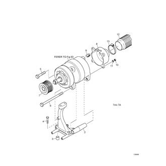 FIG 94. ALTERNATOR, MOUNTING