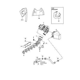 FIG 11. TURBOCHARGER & AIR FILTER