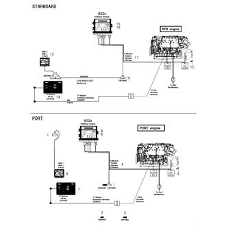 Correia Do Alternador 119578 - 42360 Motor Yanmar 6LY3 (2