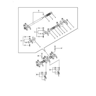 FIG 9. SUC./EXH. VALVE ROCKER ARM