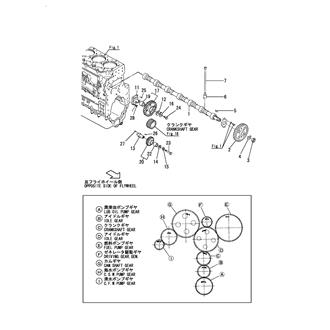 FIG 14. CAMSHAFT & IDLE GEAR