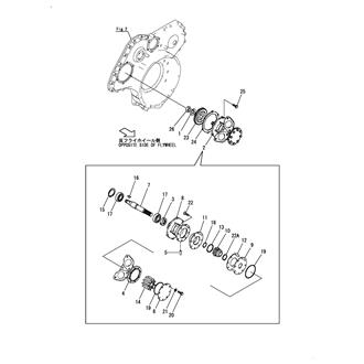 FIG 25. COOLING PUMP(SEA WATER)