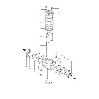 FIG 54. COOLING SEA WATER STRAINAR