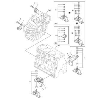 FIG 4. MOUNTING FOOT