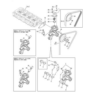 FIG 20. COOLING FRESH WATER PUMP