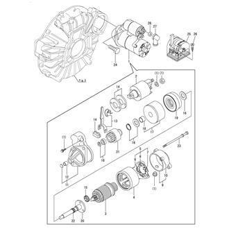 FIG 36. STARTING MOTOR