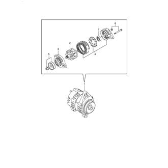 FIG 38. GENERATOR(12V-60A/OPTIONAL)