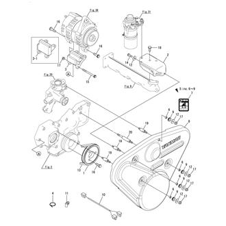 FIG 40. V-BELT COVER & GENERATOR ATTAC