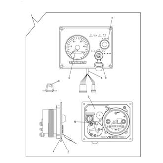 FIG 43. INSTRUMENT PANEL(B-TYPE/OPTION