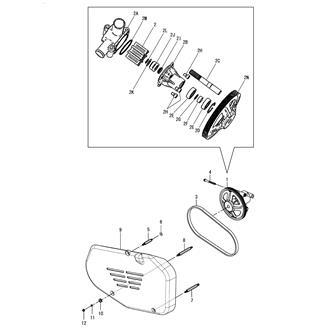 FIG 25. COOLING SEA WATER PUMP