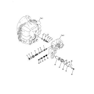 FIG 10. PRESSURE REGULATING VALVE(LUB. OIL) & PRESSURE REGULATING VALVE(HYD. OIL)