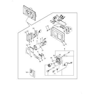 FIG 52. INSTRUMENT PANEL(B-TYPE,OPTIONAL)