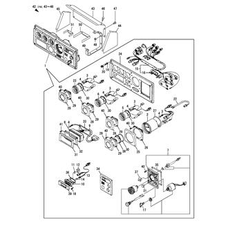 FIG 54. INSTRUMENT PANEL(D-TYPE)(OPTIONAL)