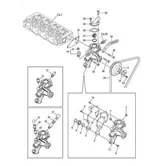 FIG 17. COOLING FRESH WATER PUMP