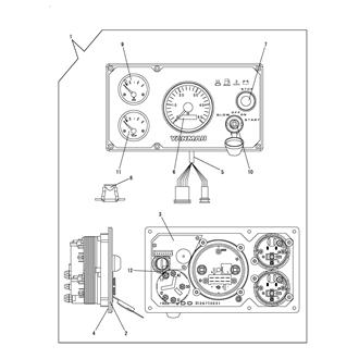 FIG 41. INSTRUMENT PANEL(C-TYPE)(OPTIONAL)